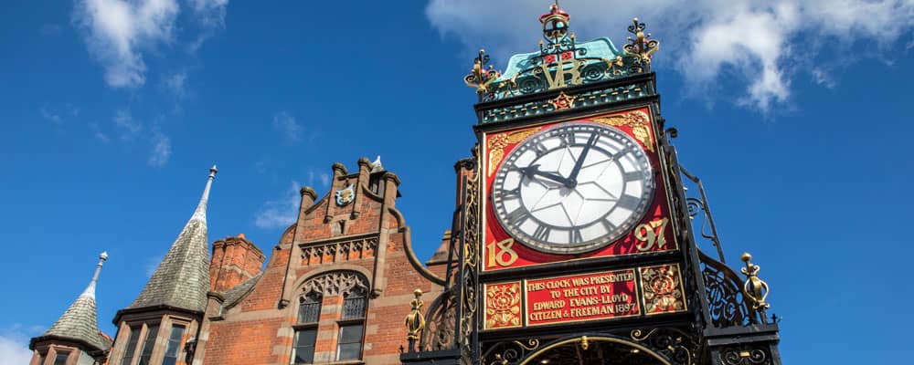 Eastgate clock in Chester
